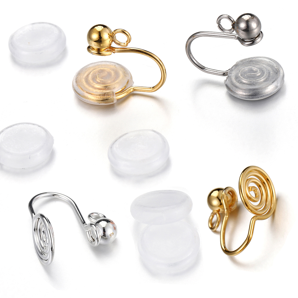 Body Jewelry - Clips para las orejas de acero