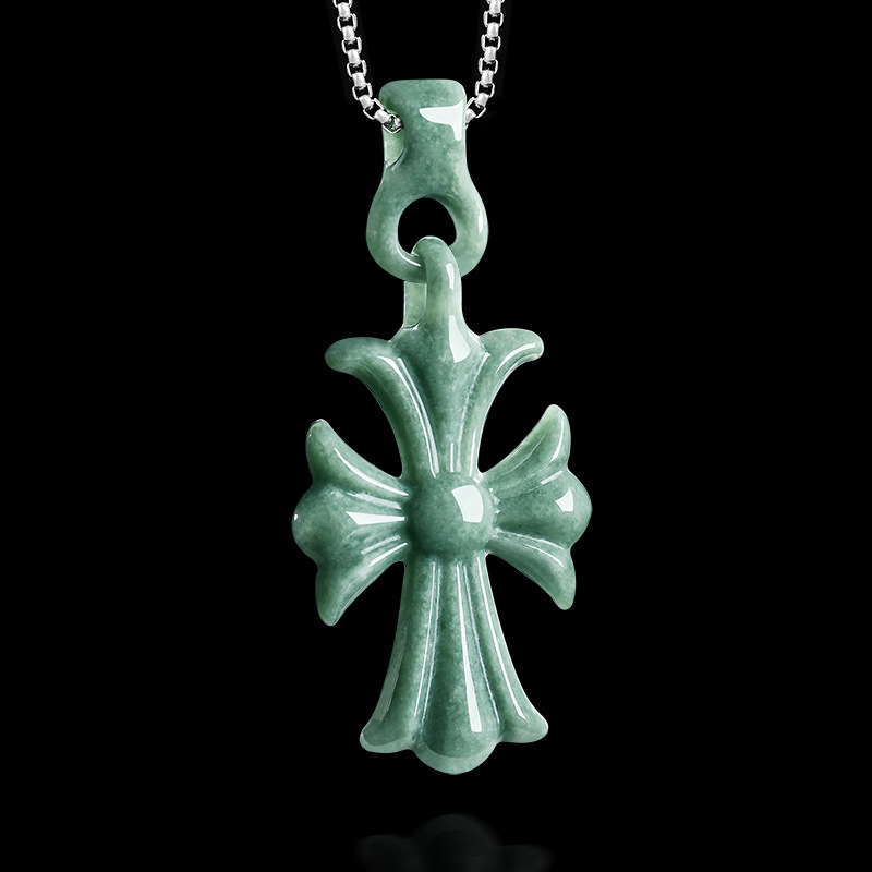 Necklaces - Collar con Colgante de Cruz de