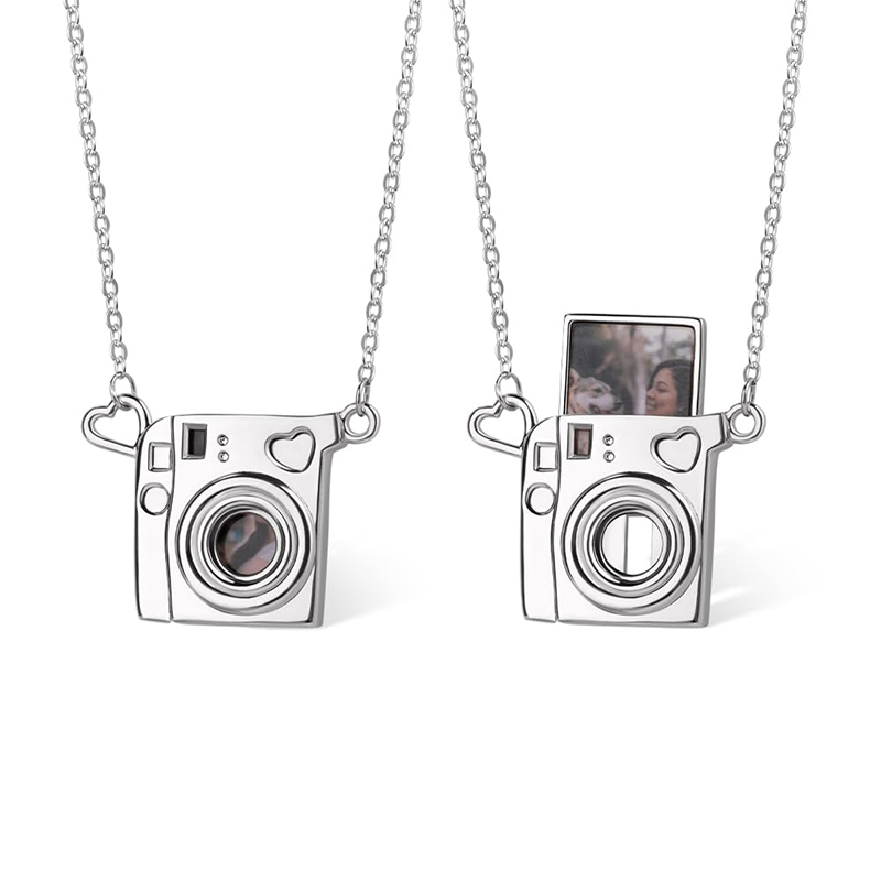 Heart Locket Necklace Photo - Personalizar foto collar de corazón de