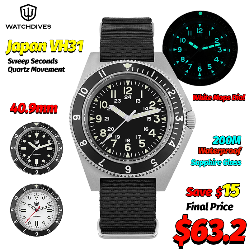Watch Accessories - Watchdives WD1972 Reloj de cuarzo Relojes