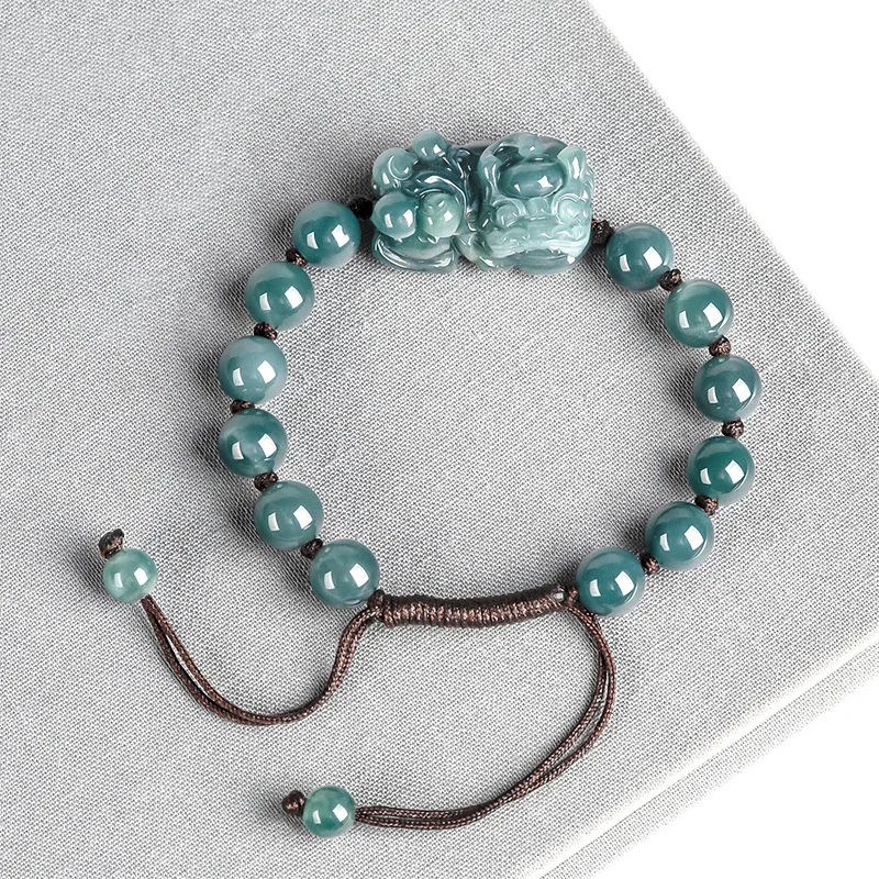 Bracelets - Pulsera de jadeíta birmana para hombre