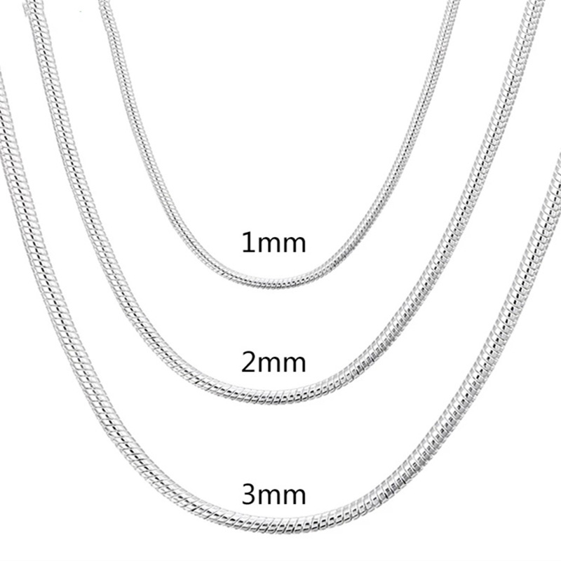 40-75 cm Plata de Ley 925 1 MM - Cuban Link Chain 12Mm reseña y precio