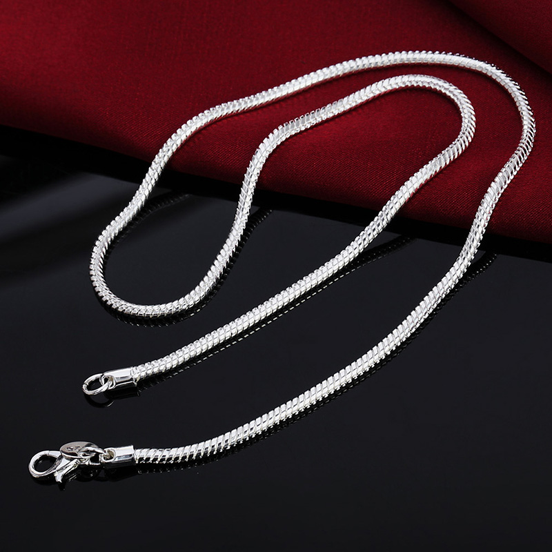 40-75 cm Plata de Ley 925 1 MM - Cuban Link Chain 12Mm reseña y precio