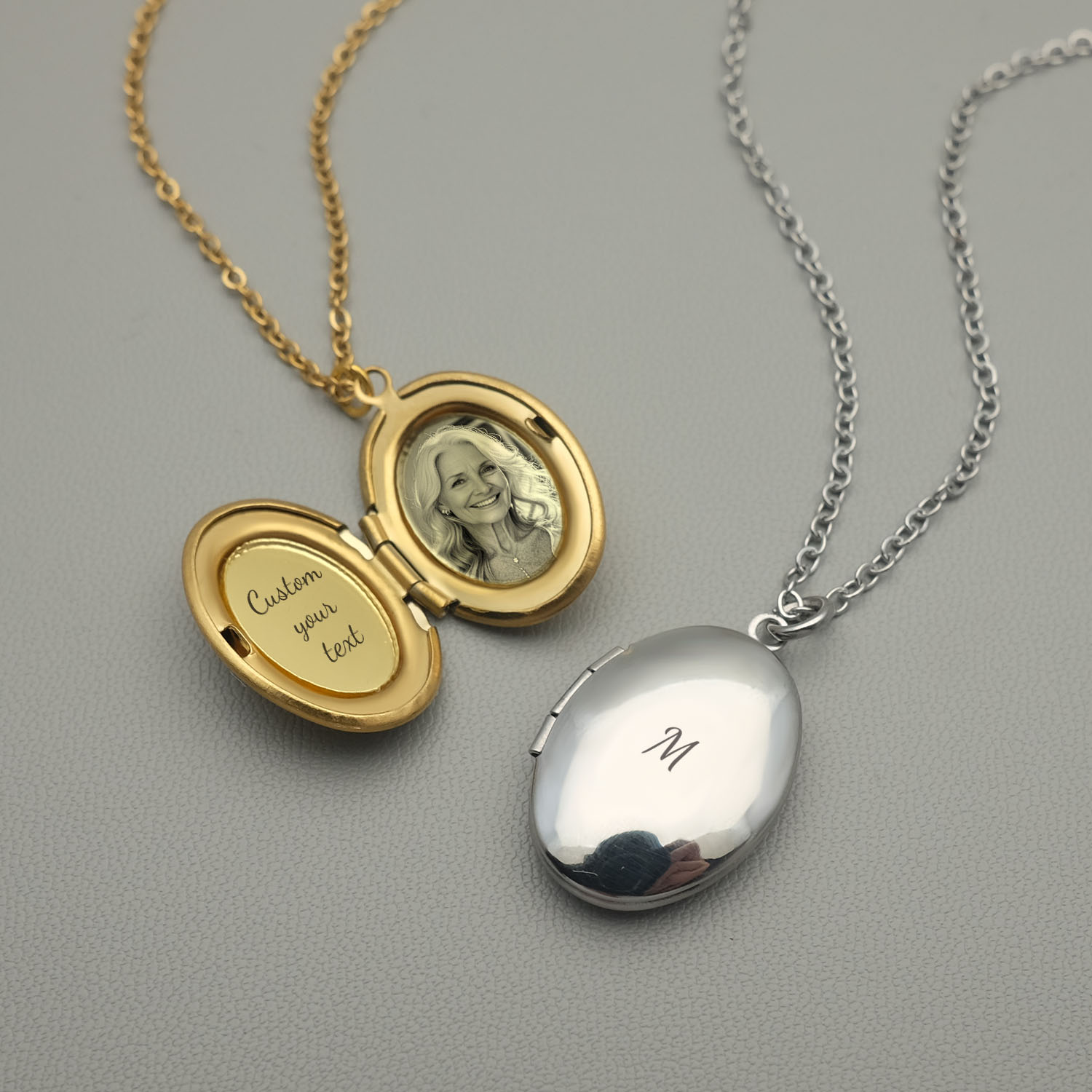 Collar con medallón personaliz - Custom Name Necklace Stainless Steel reseña y precio