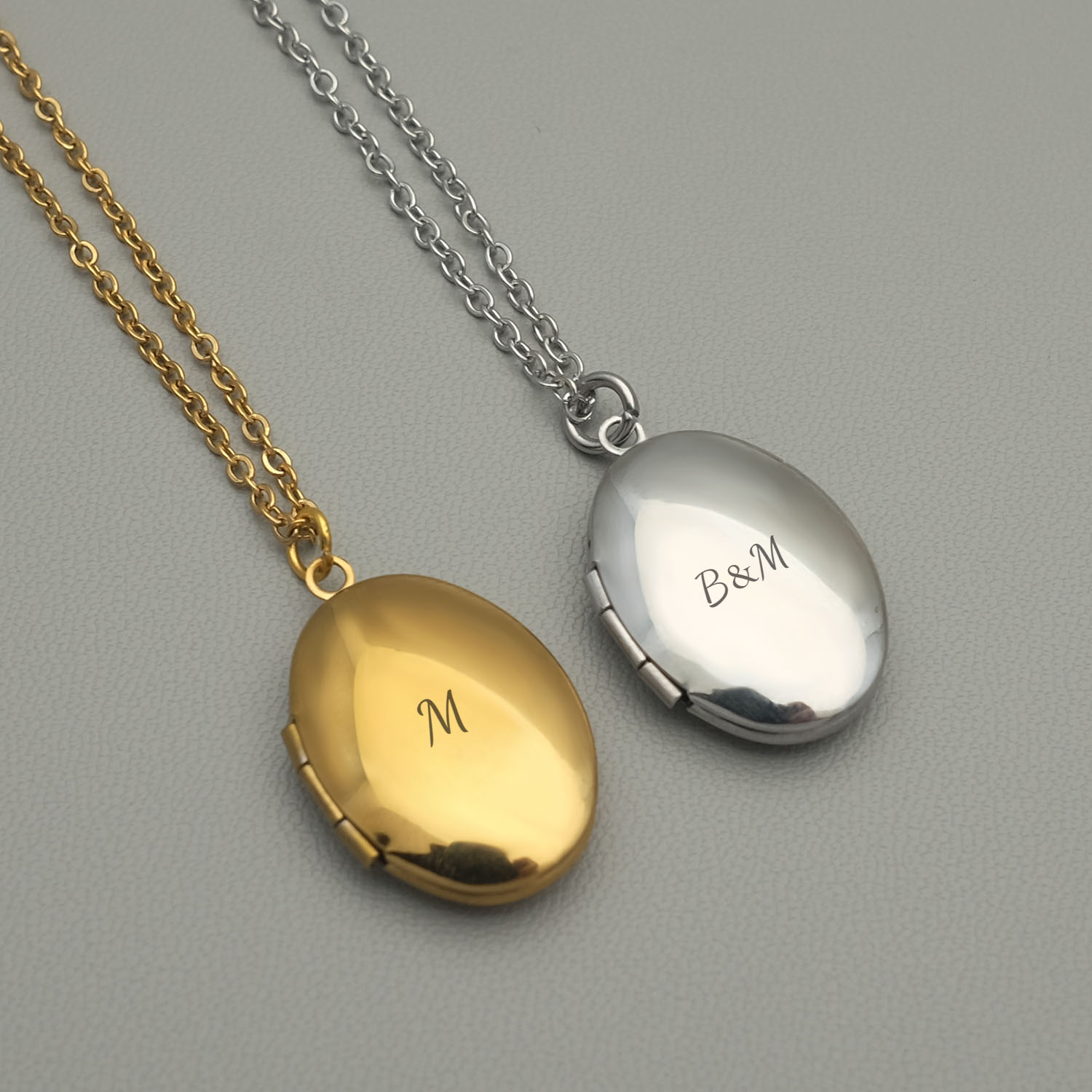Collar con medallón personaliz - Custom Name Necklace Stainless Steel reseña y precio