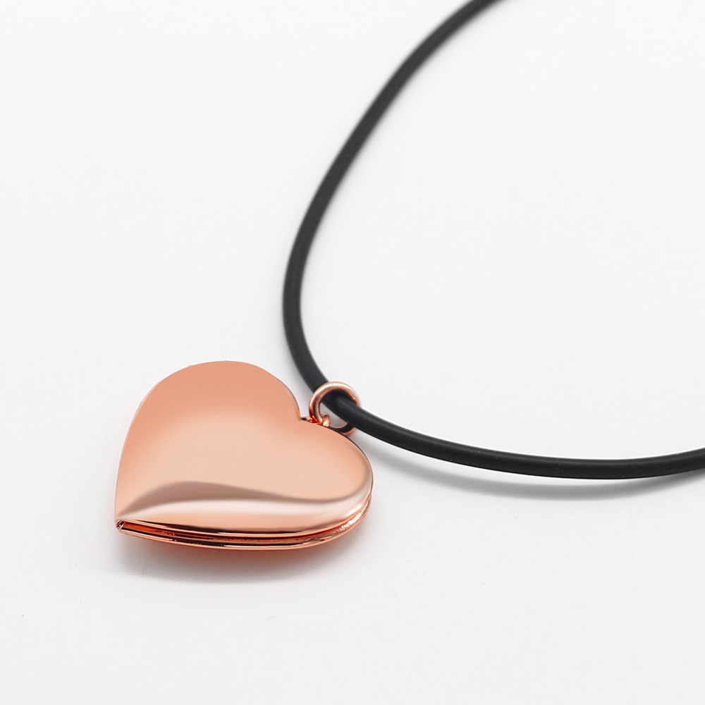 Gargantilla de corazón de amor - Heart Locket Necklace Photo reseña y precio