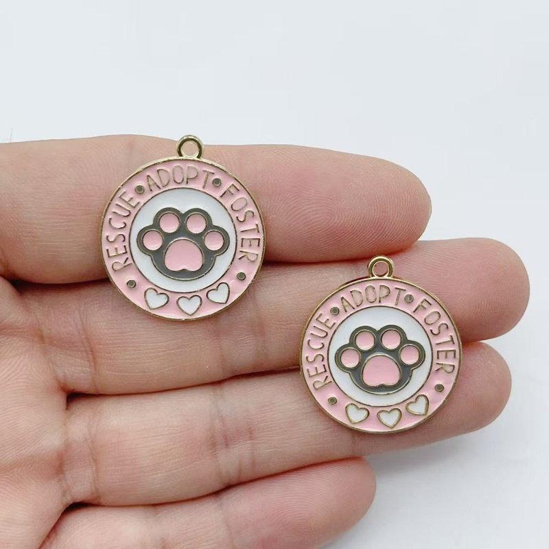 10 piezas de dijes de aleación - Earrings reseña y precio