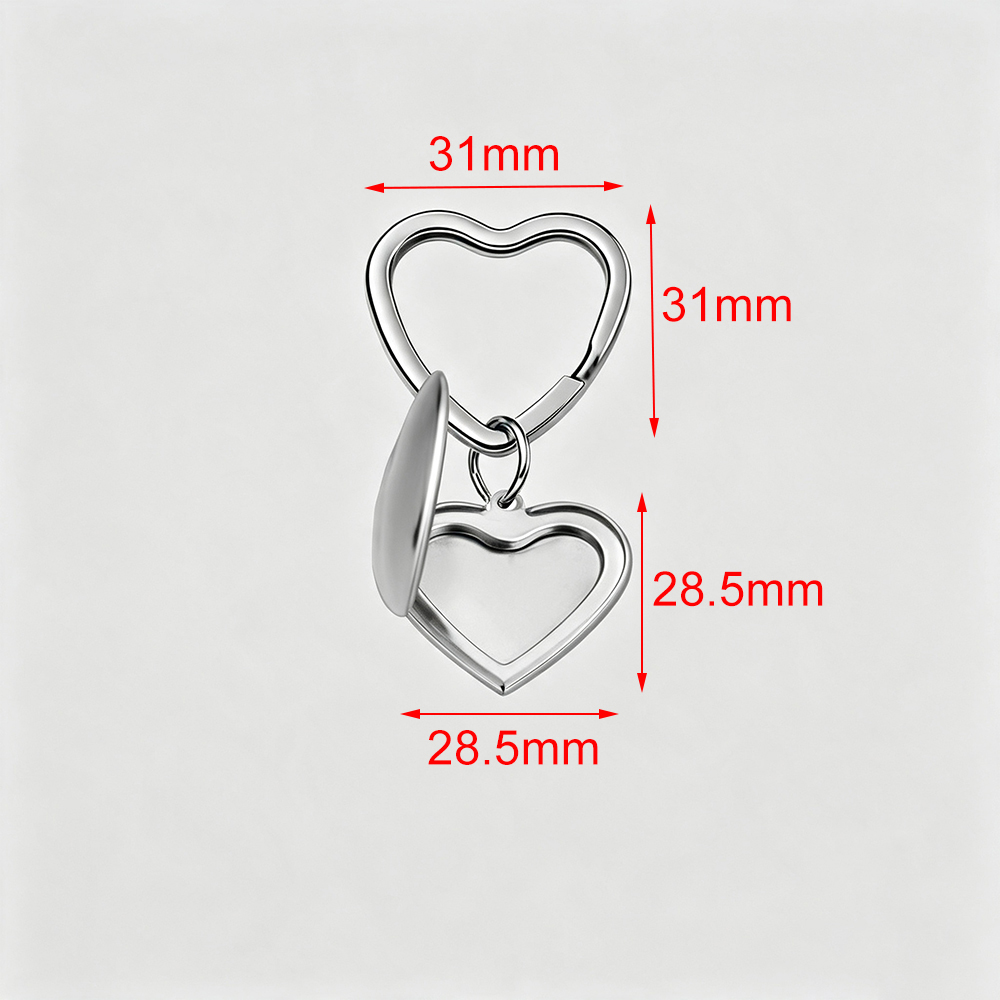 Fnixtar 10 piezas de llaveros  - Heart Locket Necklace Photo reseña y precio