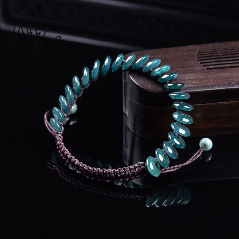 Pulsera de cuentas de esmerald - Bracelets reseña y precio