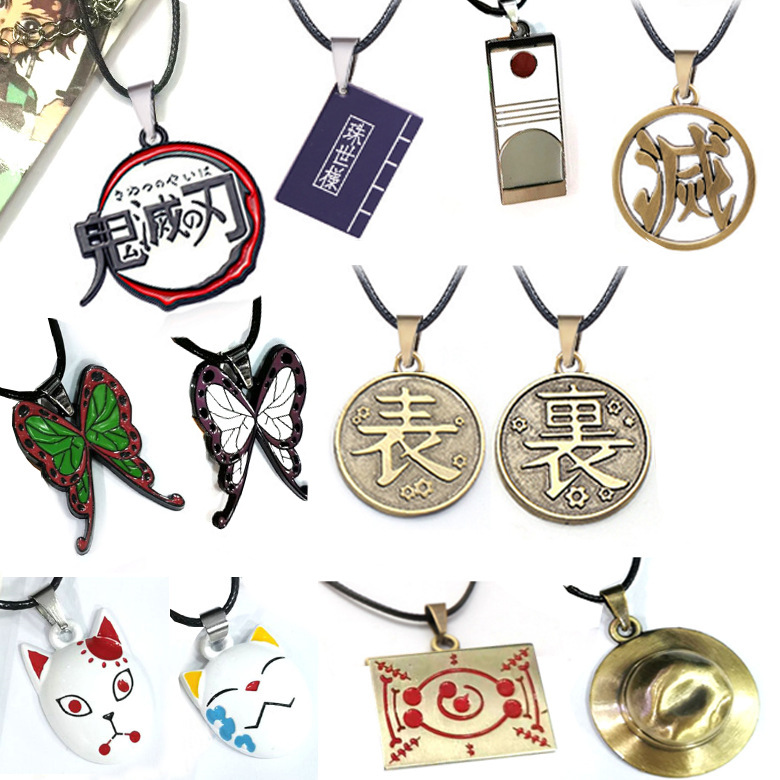 Collar con colgante de Anime D - Anime Pendant Necklace reseña y precio