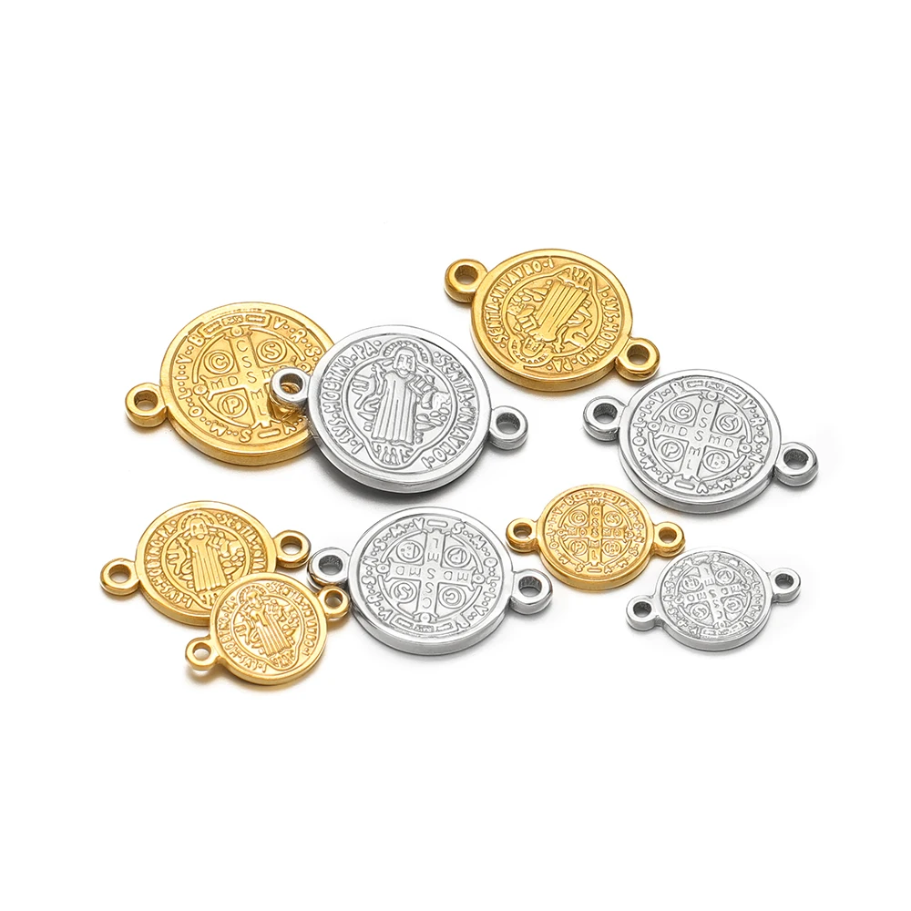5 uds. De dijes de cruz de Jes - Cross Pendant Necklace Gold reseña y precio
