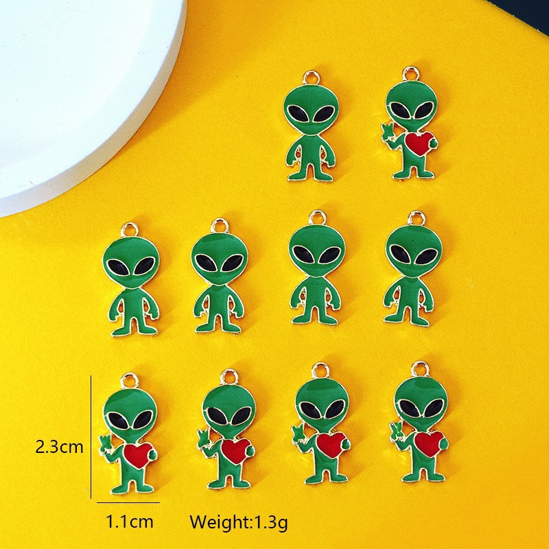 10 piezas de colgantes de alea - Earrings reseña y precio