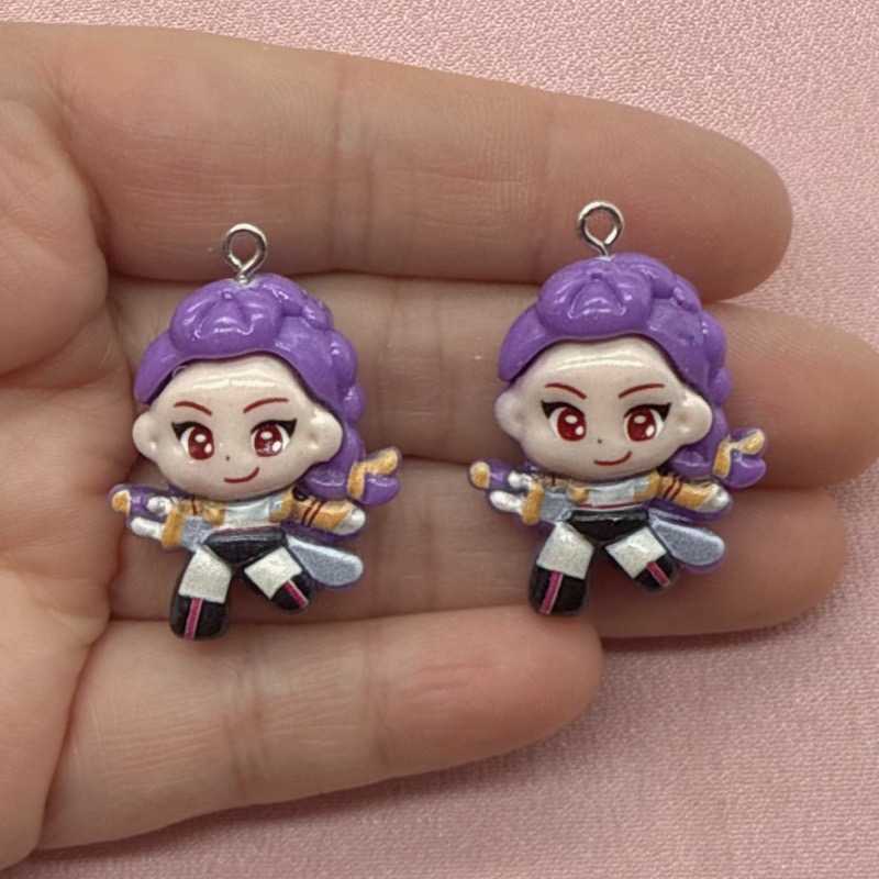 10 piezas de colgantes de resi - Earrings reseña y precio
