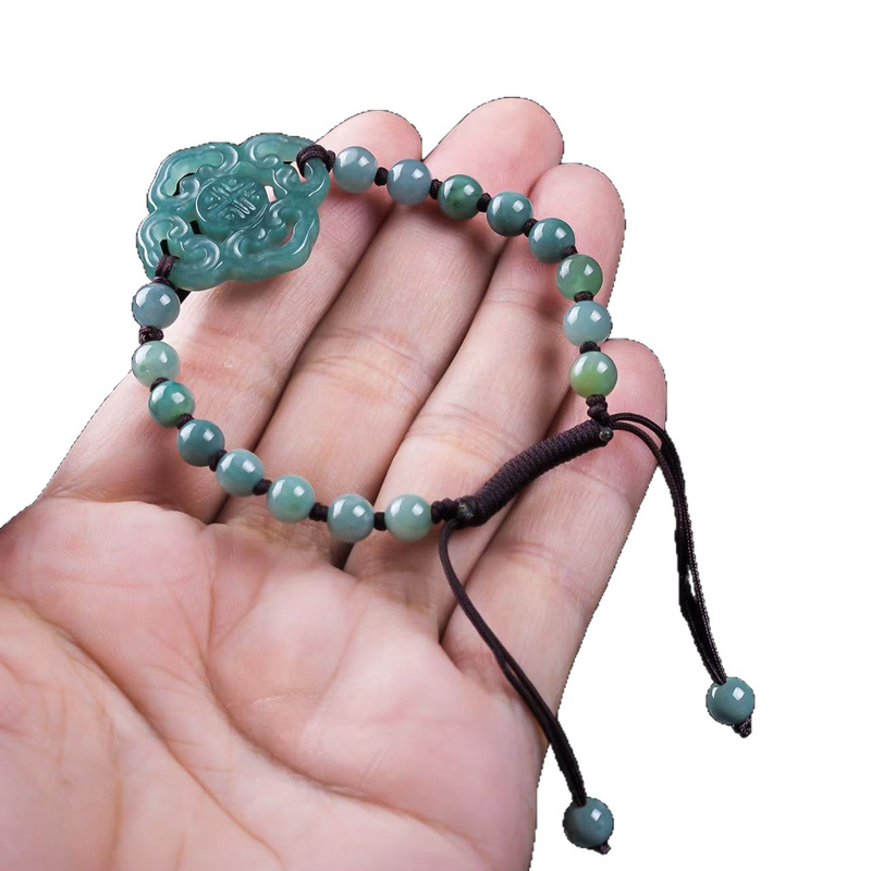 Pulsera de Jadeíta Natural Gra - Bracelets reseña y precio