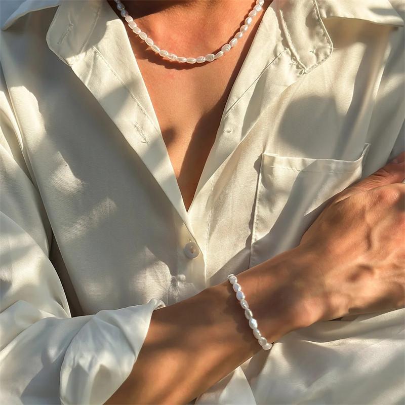 Nueva moda Simple gargantilla  - Pearl Choker Necklace Vintage reseña y precio