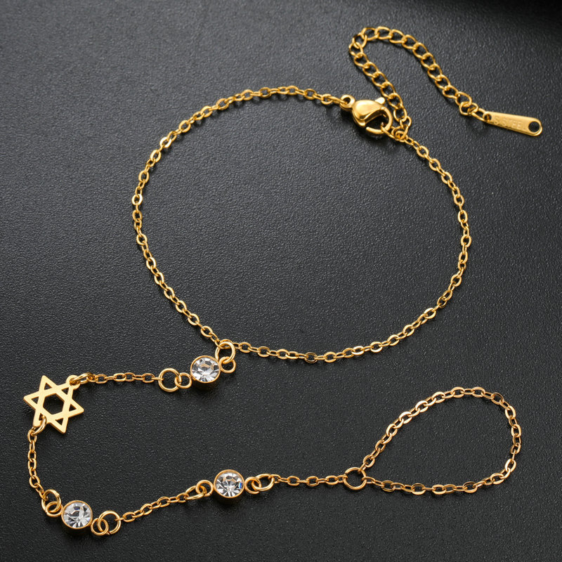 Pulsera de Dedo con Estrella d - Bracelets reseña y precio