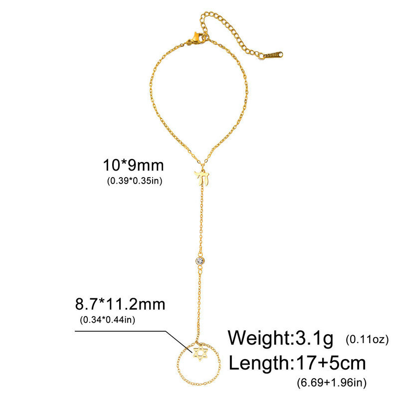Pulsera de Dedo con Estrella d - Bracelets reseña y precio