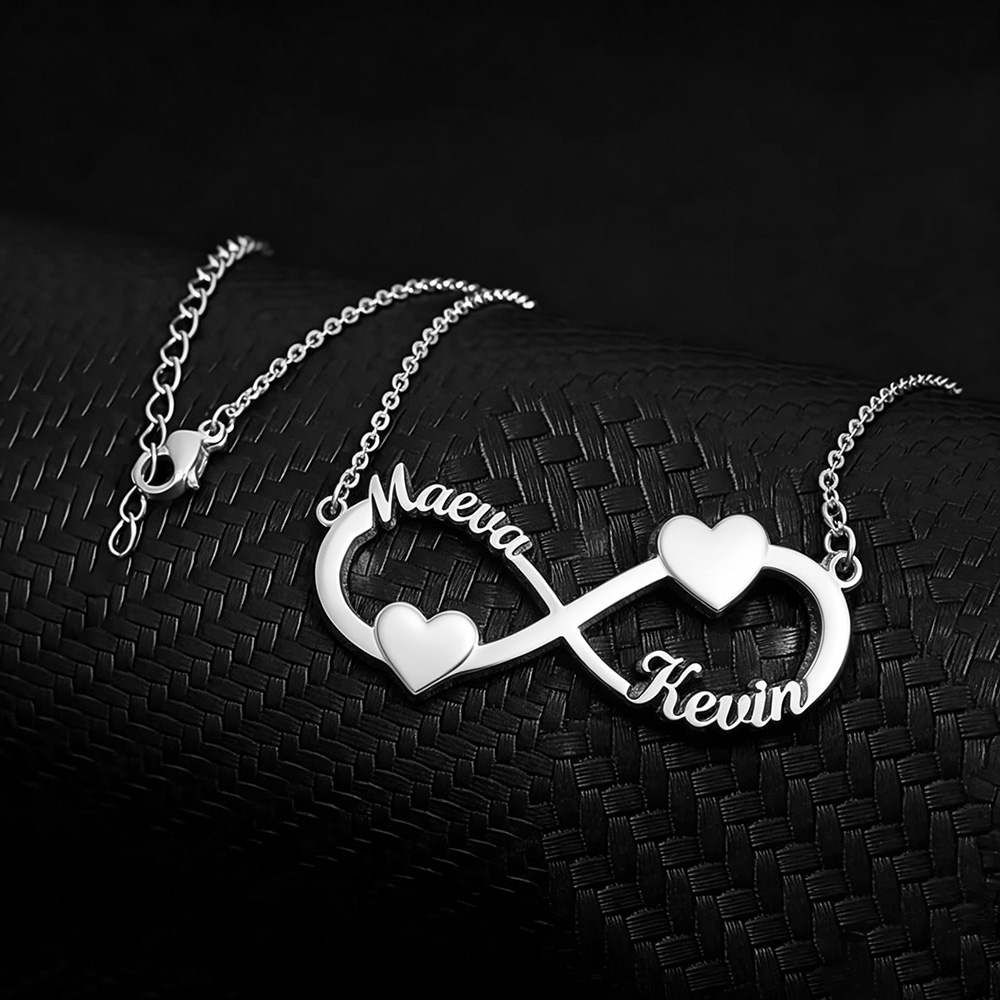 Collar con nombre personalizad - Custom Name Necklace Stainless Steel reseña y precio