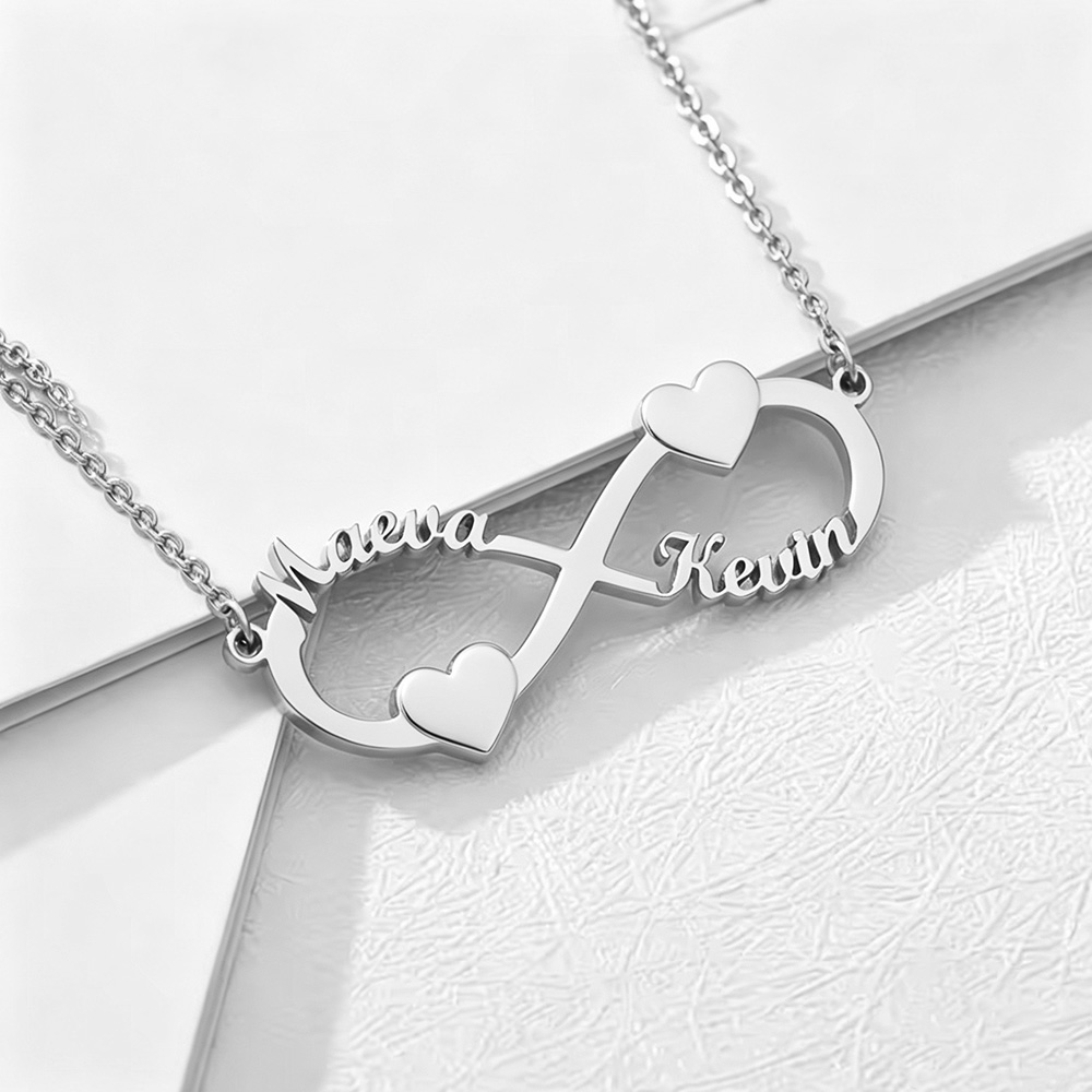 Collar con nombre personalizad - Custom Name Necklace Stainless Steel reseña y precio