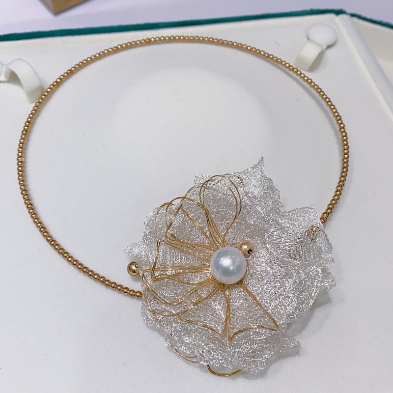 SGARIT moda mujer Vintage K or - Pearl Choker Necklace Vintage reseña y precio