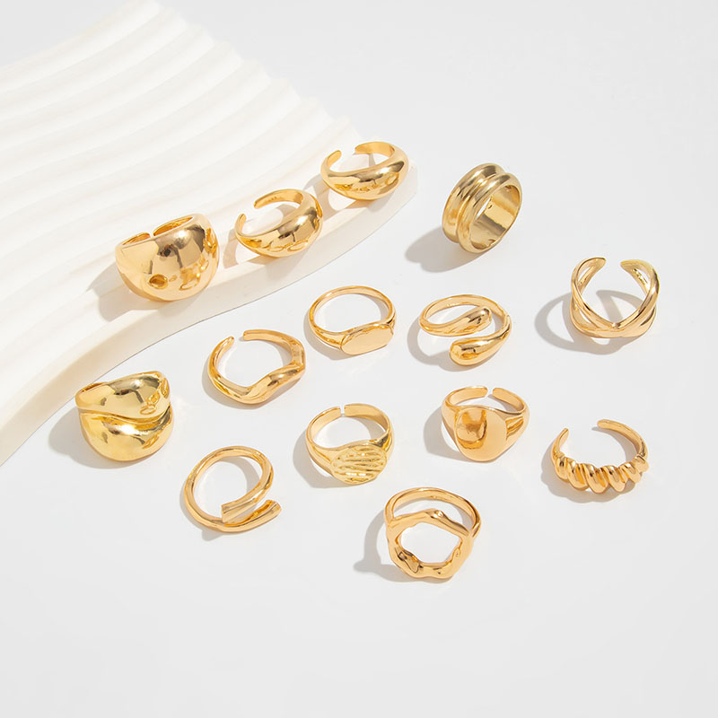 Anillos de Metal Vintage de mo - Vintage Punk Knuckle Rings Set reseña y precio