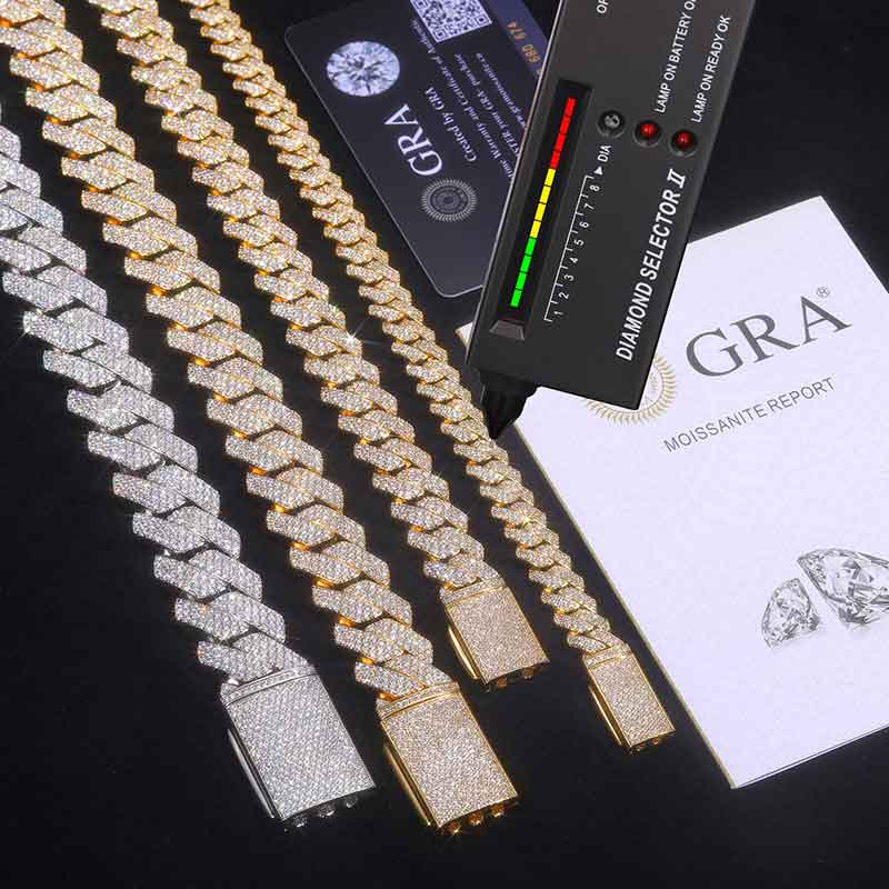 Collar de Cadena Cubana Unisex - Cuban Link Chain 12Mm reseña y precio