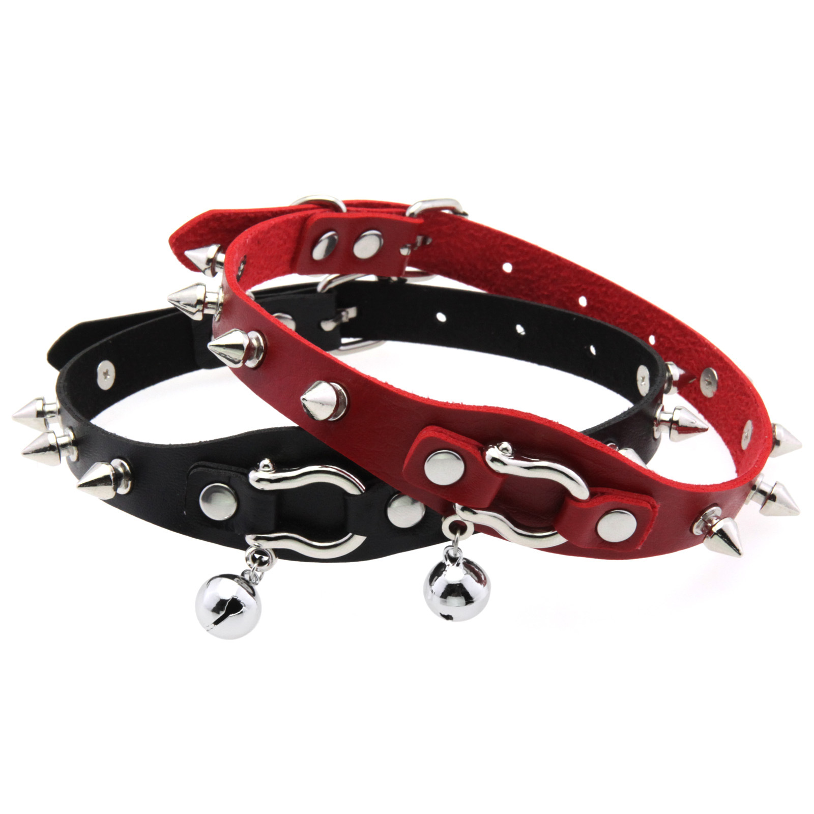 Gargantilla con punta negra, C - Goth Punk Spike Choker reseña y precio