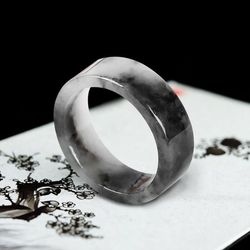 Anillos de jade natural de Mya - Rings reseña y precio
