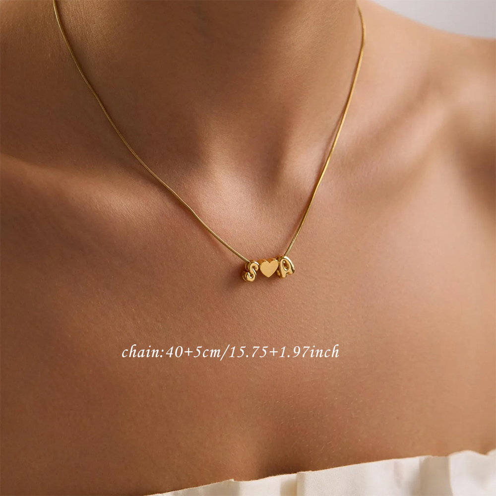 Collar Personalizado con Dos I - Custom Name Necklace Stainless Steel reseña y precio