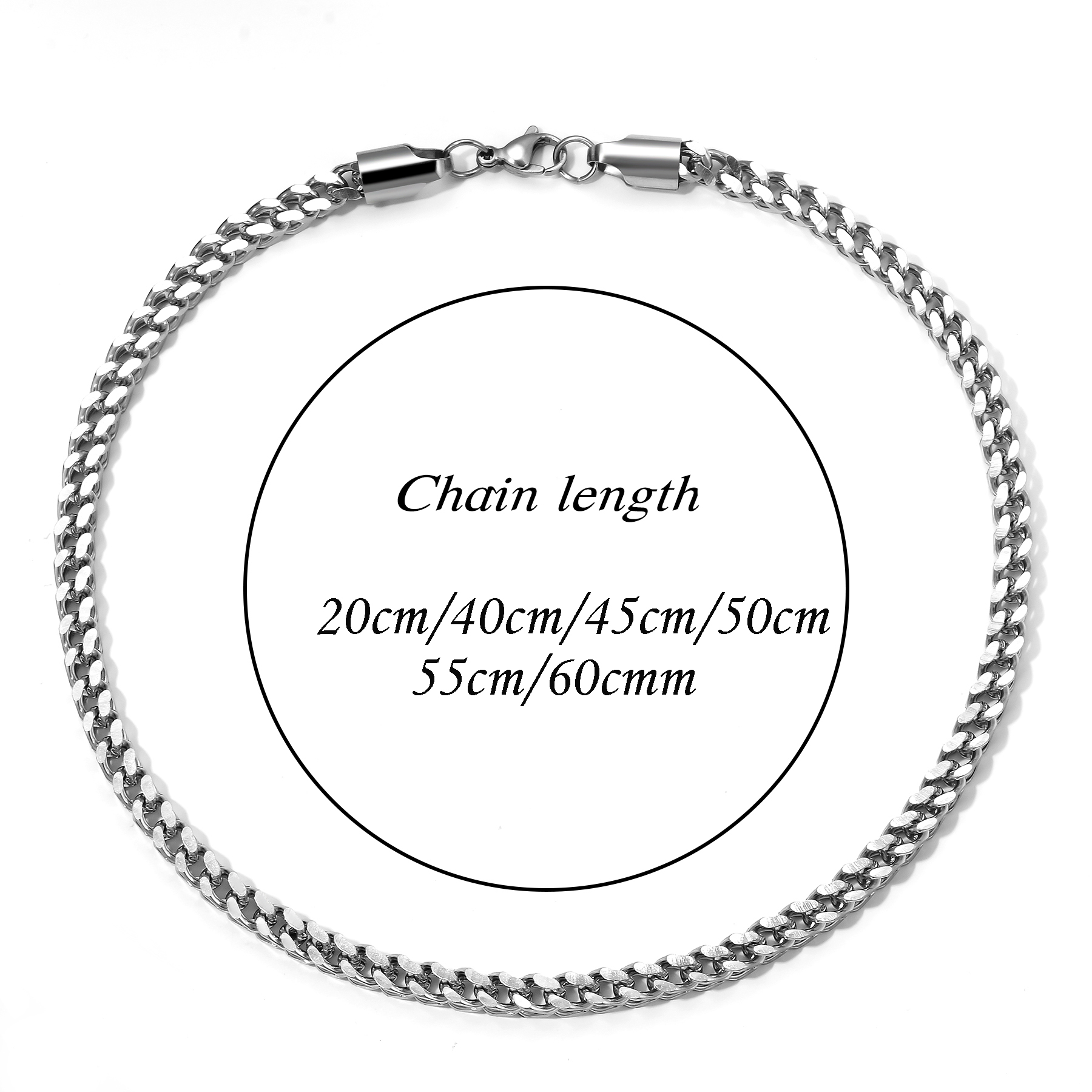 1 unidad de collar de cadena d - Cuban Link Chain 12Mm reseña y precio