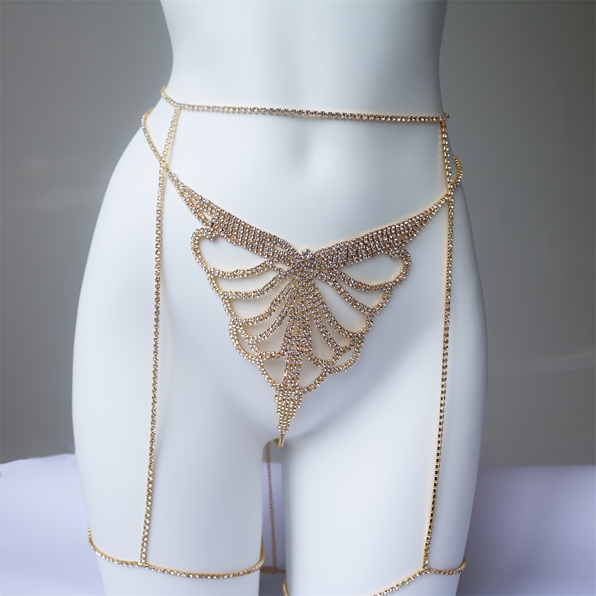 Cadena de cintura de diamantes - Body Jewelry reseña y precio