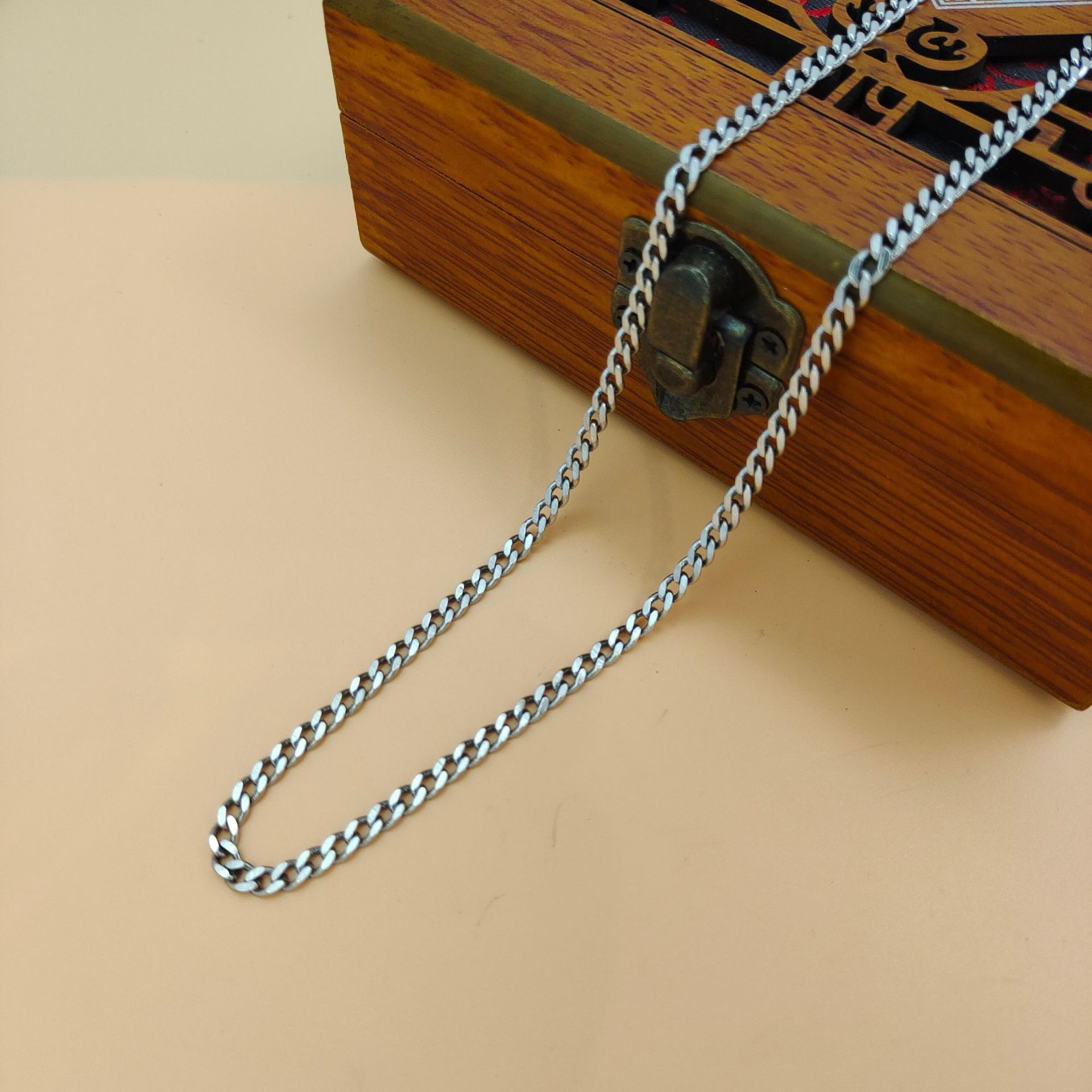 Collar de plata de ley S925, c - 925 Sterling Silver Chain Necklace Men reseña y precio