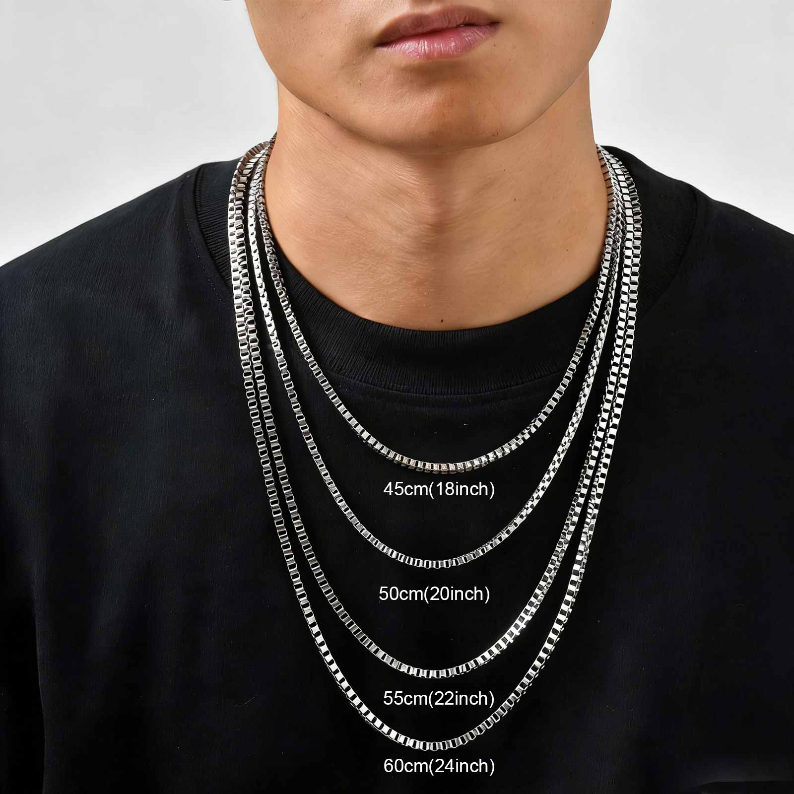 Collar de Cadena Delgada de 1/ - Cuban Link Chain 12Mm reseña y precio
