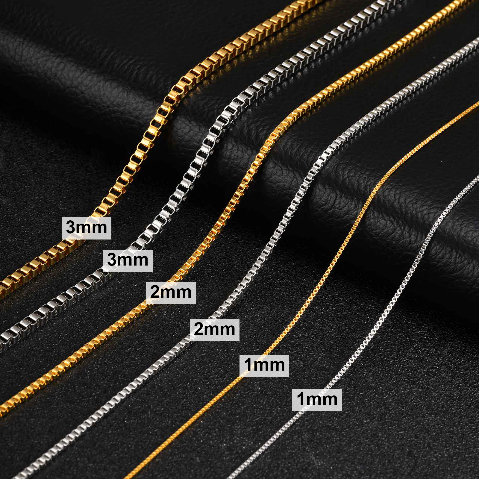 Collar de Cadena Delgada de 1/ - Cuban Link Chain 12Mm reseña y precio