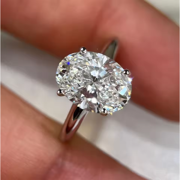 Anillos de Compromiso de Moiss - Moissanite Engagement Ring 1 Carat reseña y precio
